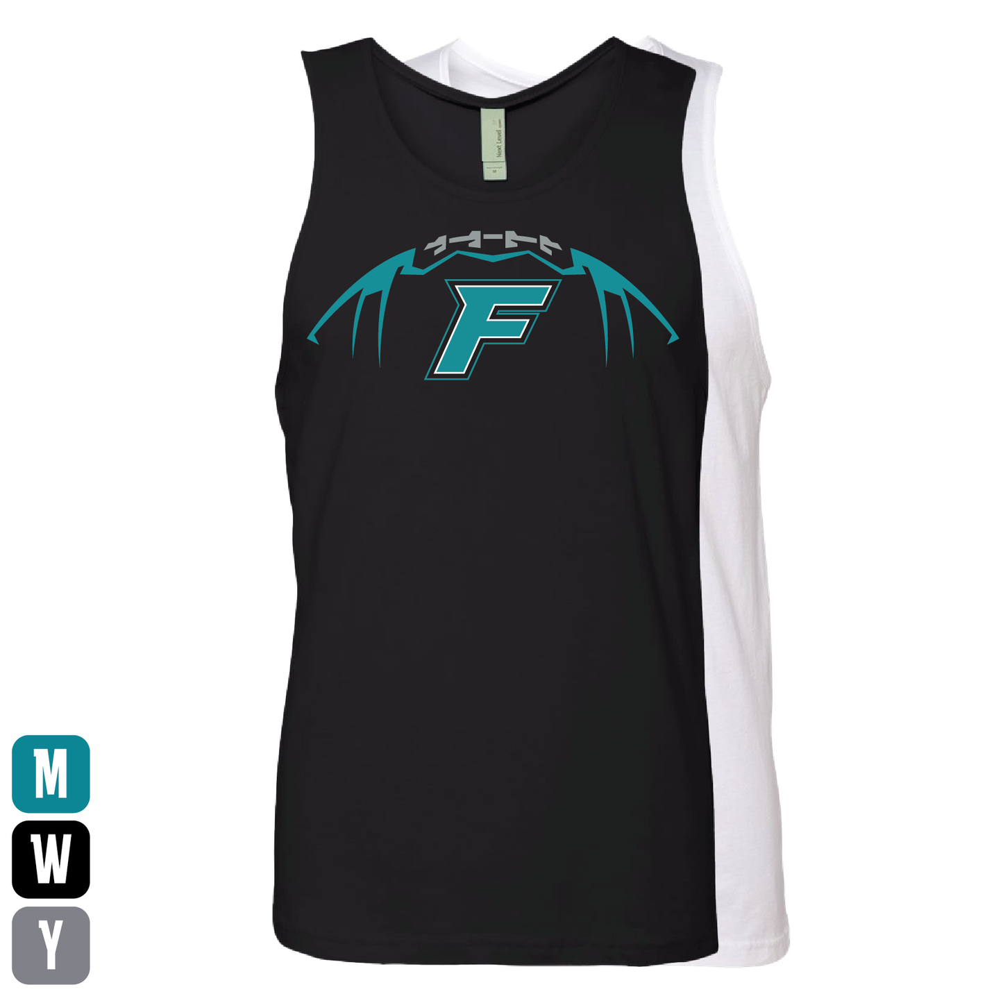 Football W/F Logo - Mens | Womens | Youth Tank Top