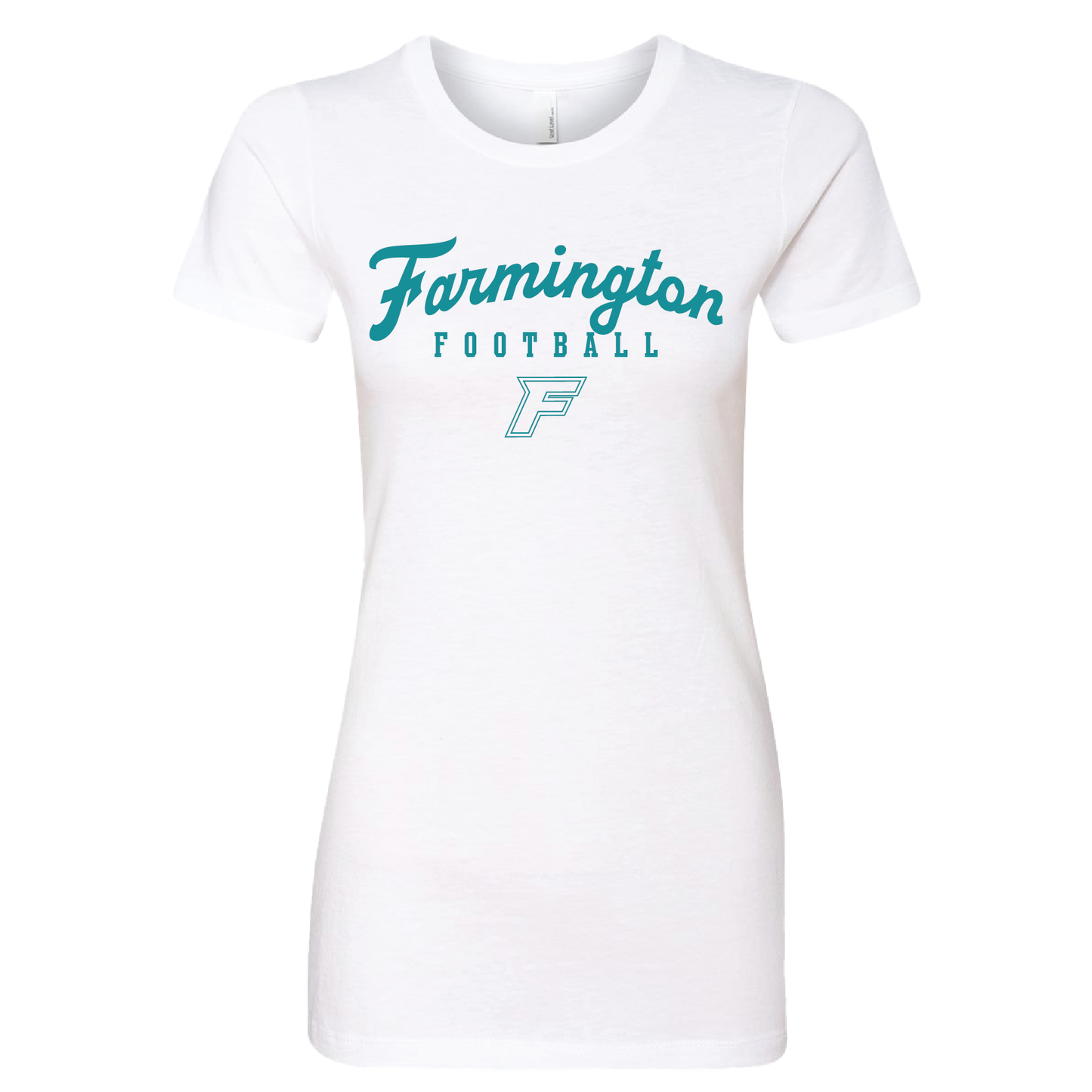 Farmington Script Football F Logo - Mens | Womens | Youth CVC T-Shirt