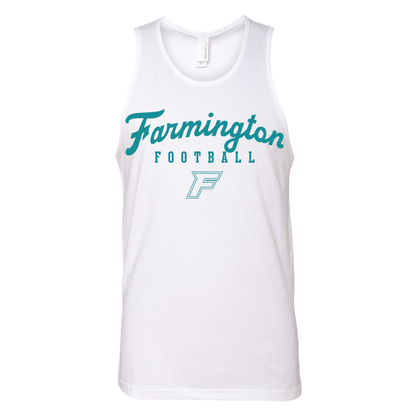 Farmington Script Football F Logo - Mens | Womens | Youth Tank Top
