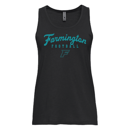 Farmington Script Football F Logo - Mens | Womens | Youth Tank Top