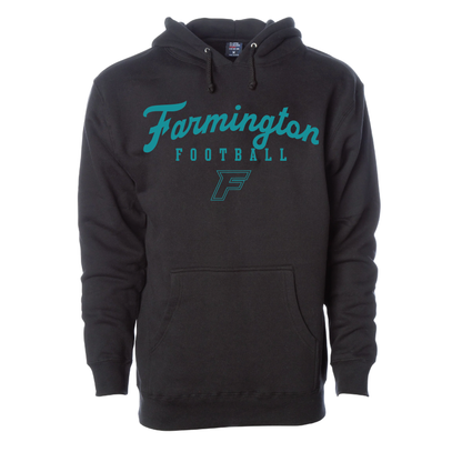 Farmington Script Football F Logo - Adult | Youth Hoodie