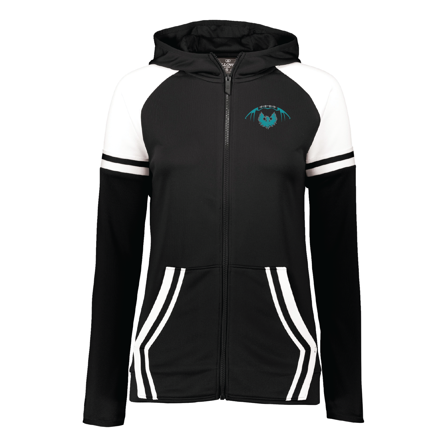 Football W/Teal Phoenix Logo - Mens | Womens | Youth Retro Grade Jacket
