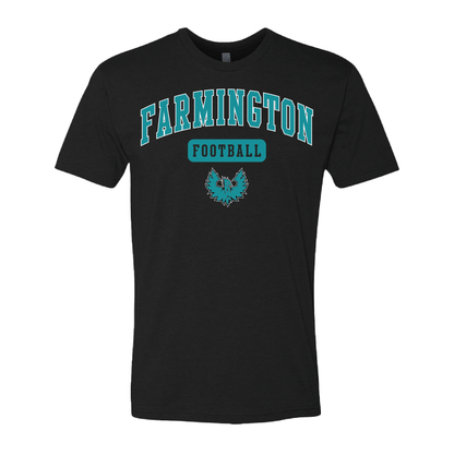 Farmington Football Arch - Mens | Womens | Youth CVC T-Shirt