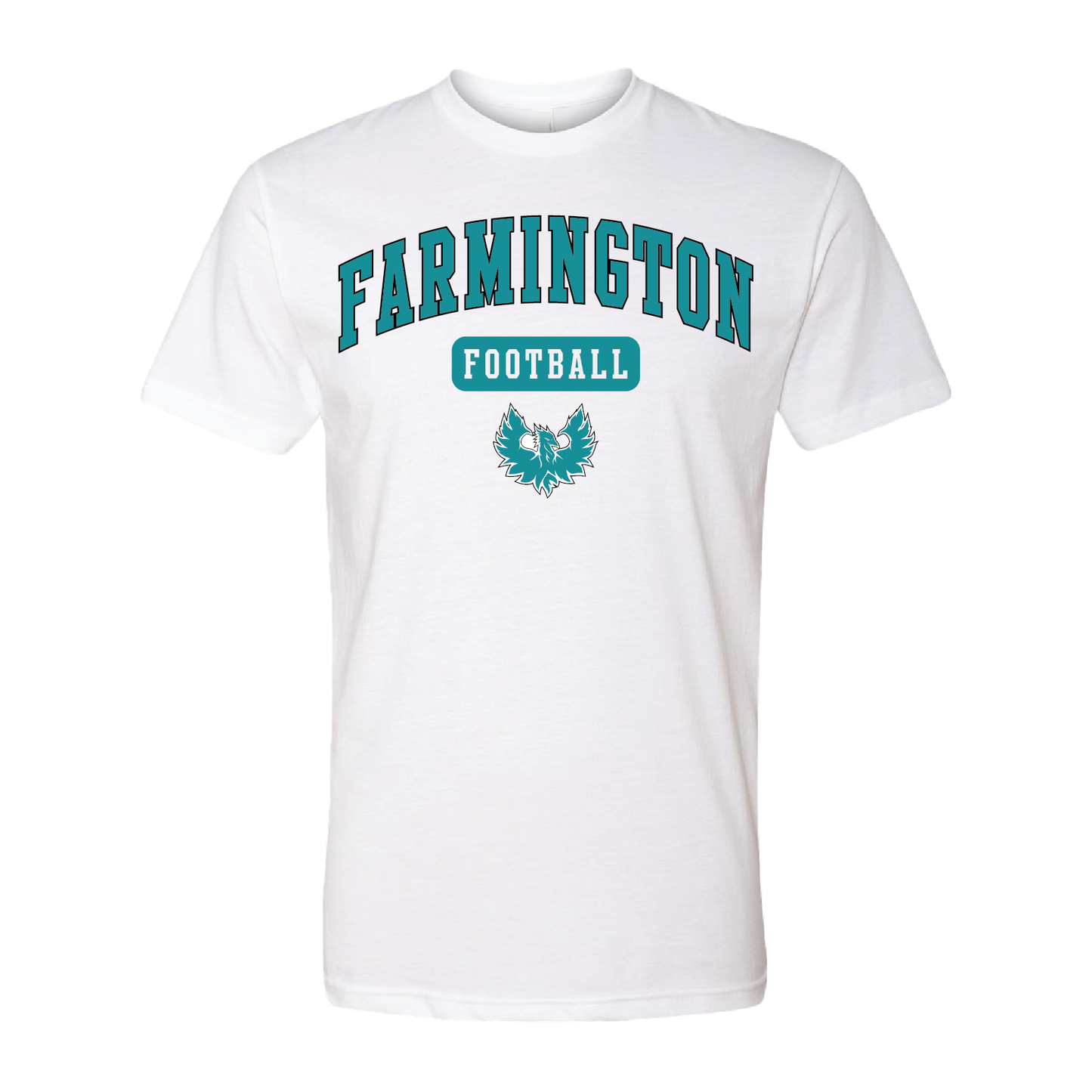 Farmington Football Arch - Mens | Womens | Youth CVC T-Shirt