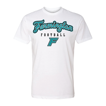 Farmington Football Script W/F Logo - Mens | Womens | Youth CVC T-Shirt
