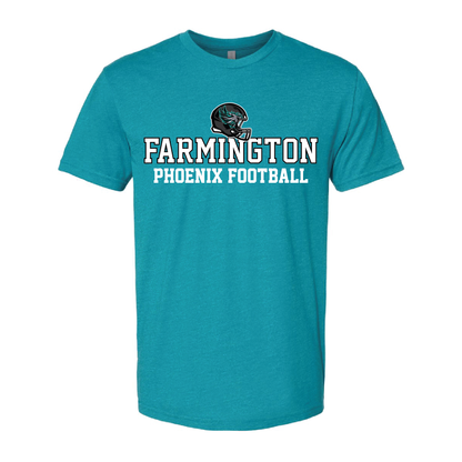 Farmington Phoenix Football Helmet - Mens | Womens | Youth CVC T-Shirt
