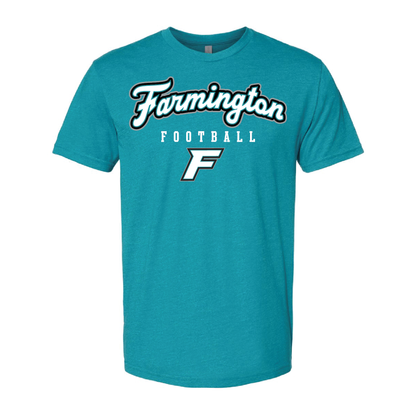 Farmington Football Script W/F Logo - Mens | Womens | Youth CVC T-Shirt