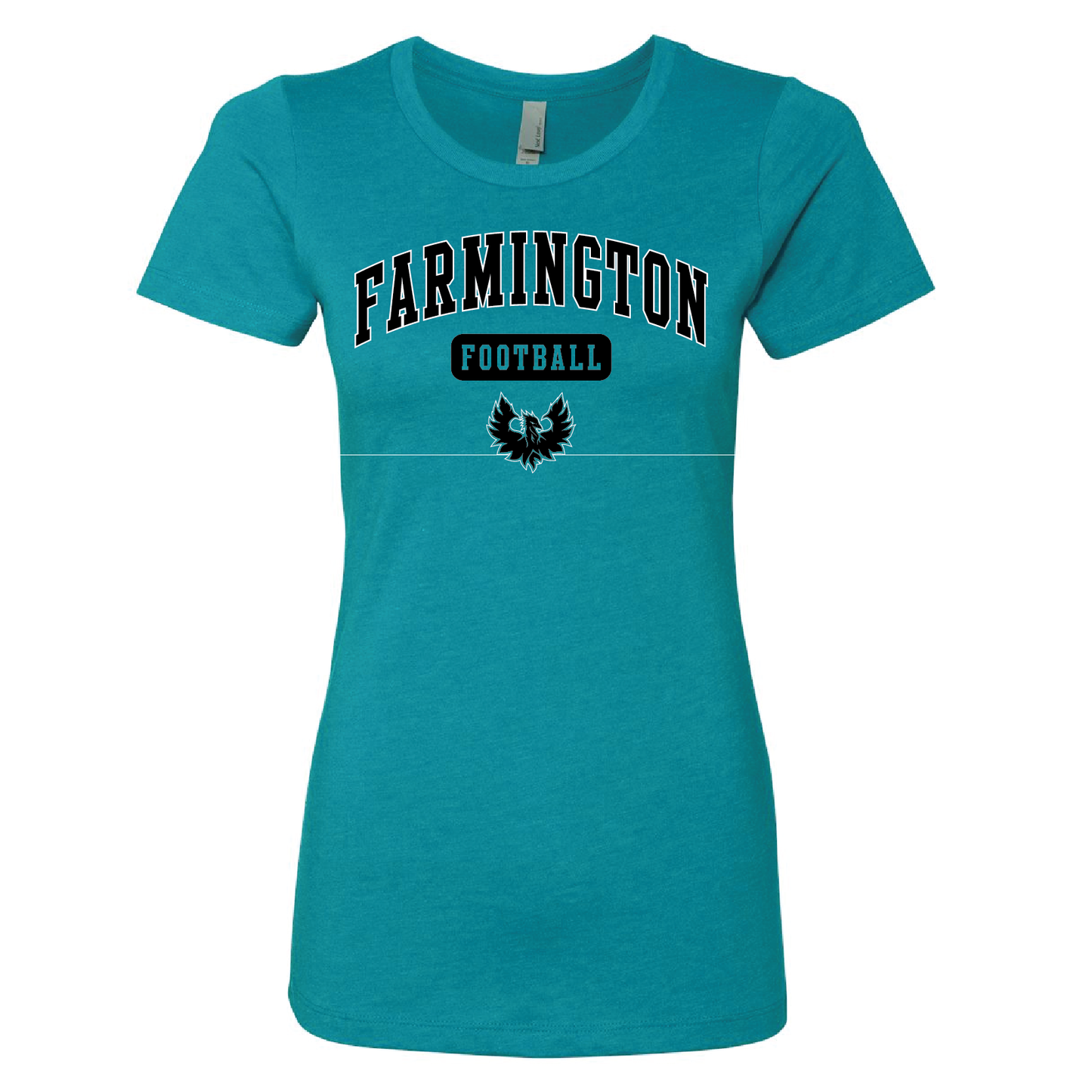 Farmington Football Arch - Mens | Womens | Youth CVC T-Shirt