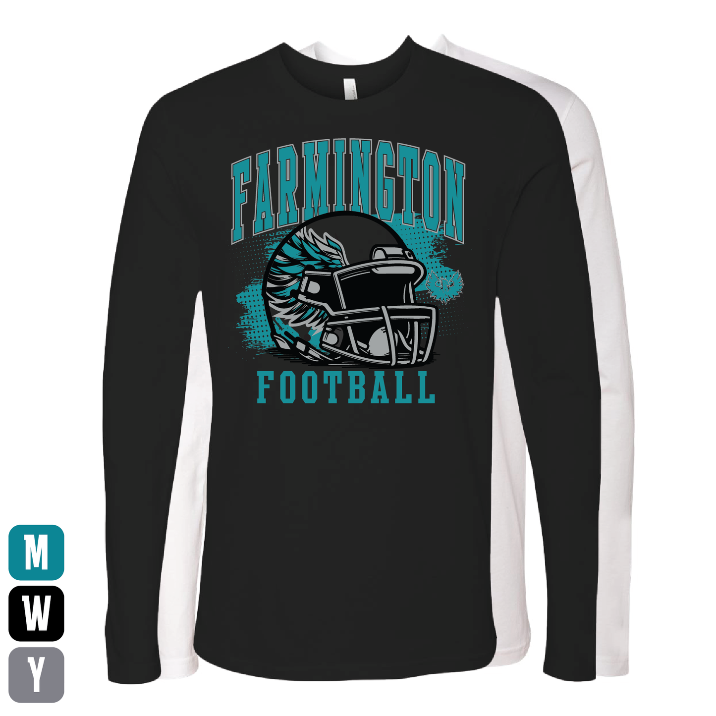 Farmington High School Phoenix Helmet - Mens | Womens | Youth Long Sleeve T-Shirt