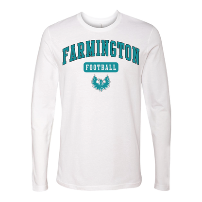 Farmington Football Arch - Mens | Womens | Youth Long Sleeve T-Shirt