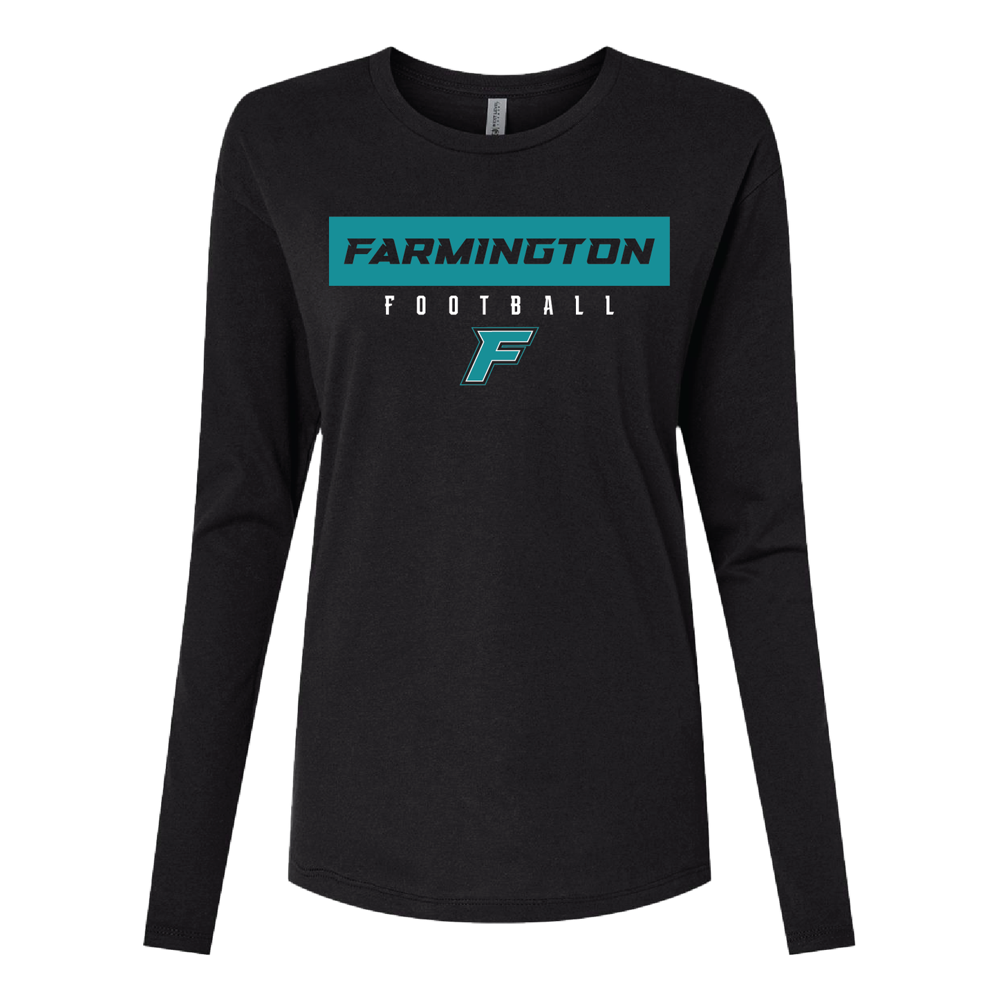 Farmington Football W/F Logo - Mens | Womens | Youth Long Sleeve T-Shirt