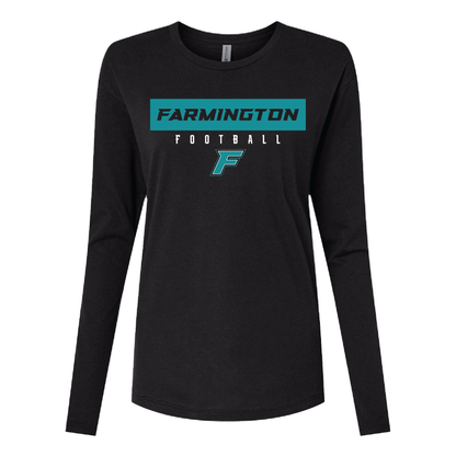Farmington Football W/F Logo - Mens | Womens | Youth Long Sleeve T-Shirt
