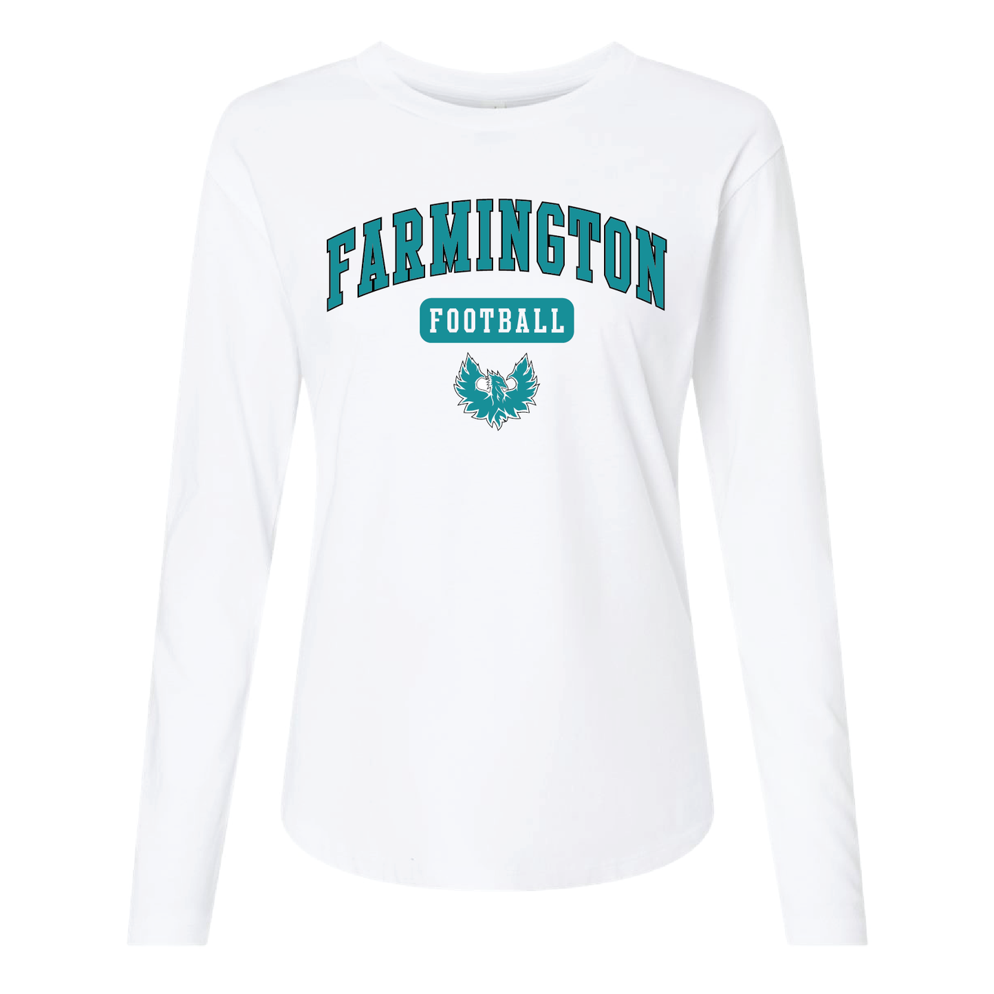 Farmington Football Arch - Mens | Womens | Youth Long Sleeve T-Shirt