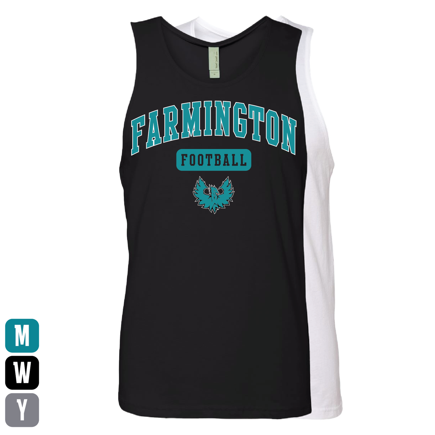 Farmington Football Arch - Mens | Womens | Youth Tank Top