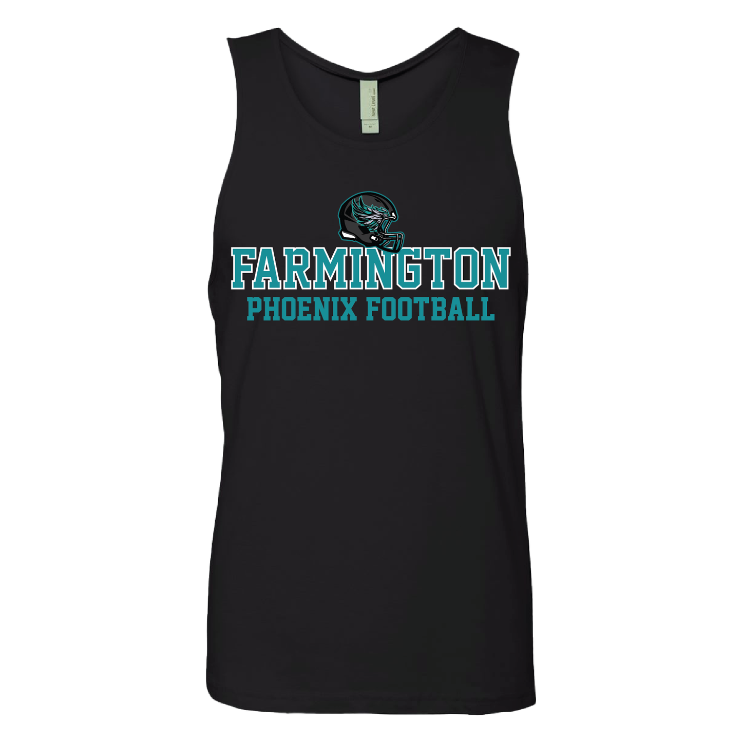 Farmington Phoenix Football Helmet - Mens | Womens | Youth Tank Top