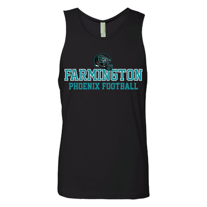 Farmington Phoenix Football Helmet - Mens | Womens | Youth Tank Top