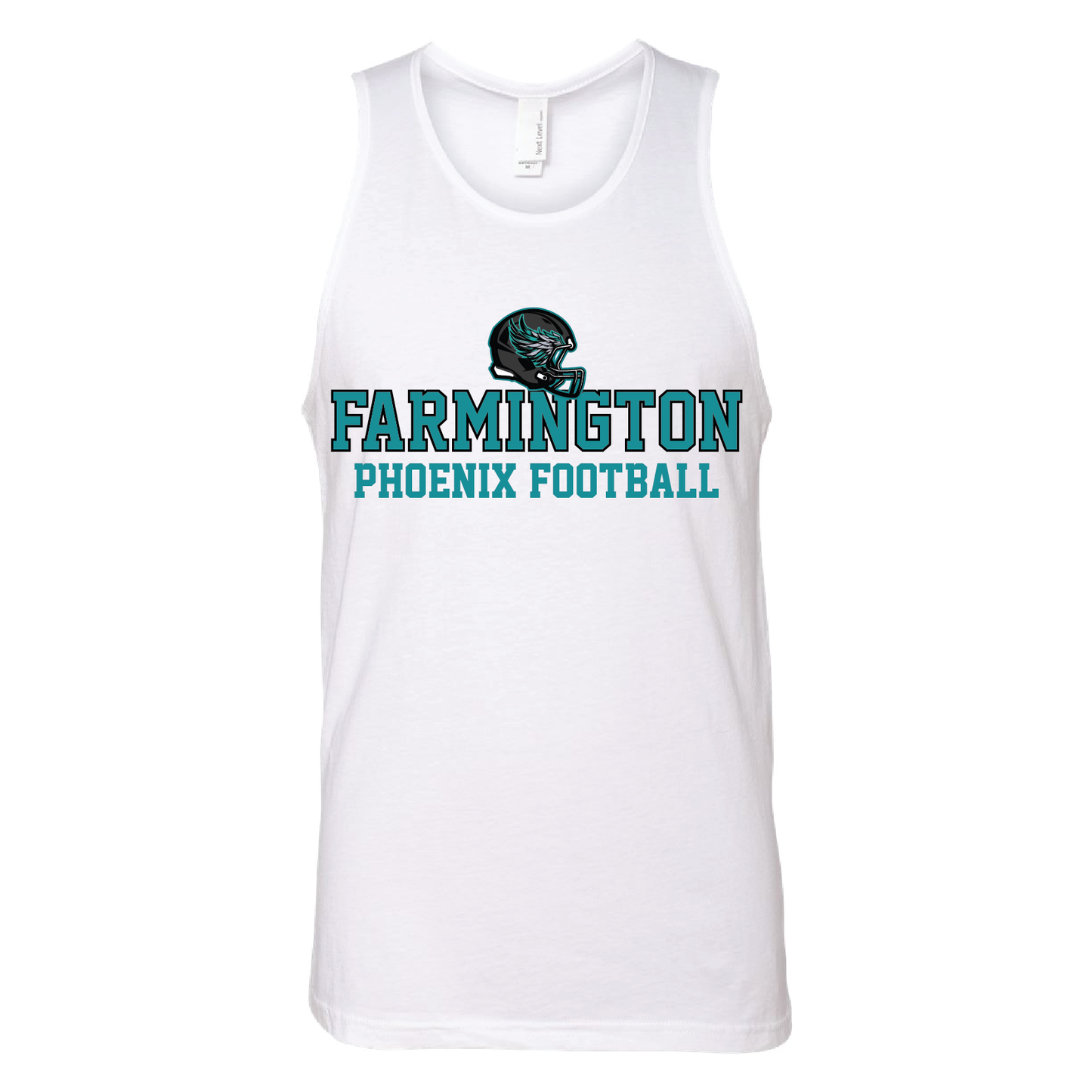 Farmington Phoenix Football Helmet - Mens | Womens | Youth Tank Top