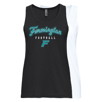 Farmington Football Script W/F Logo - Mens | Womens | Youth Tank Top