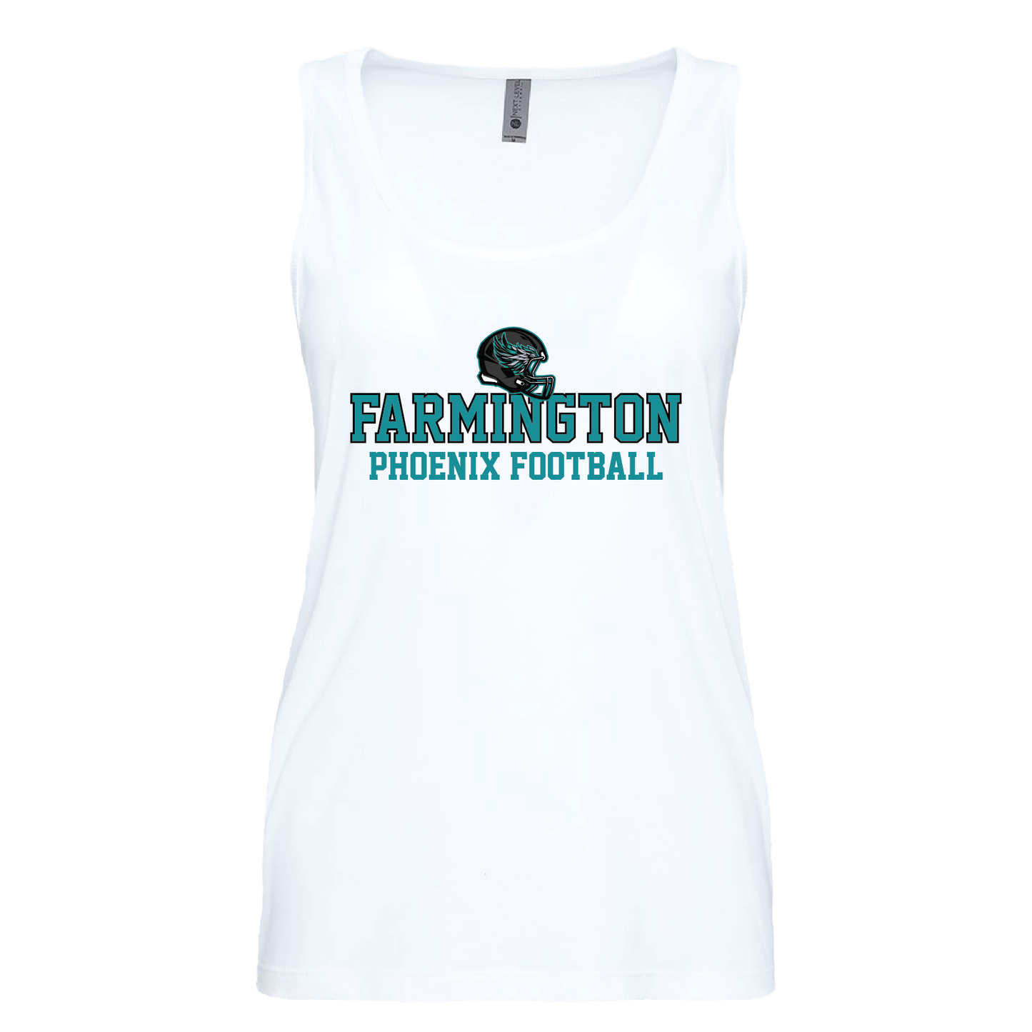 Farmington Phoenix Football Helmet - Mens | Womens | Youth Tank Top
