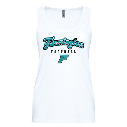 Farmington Football Script W/F Logo - Mens | Womens | Youth Tank Top