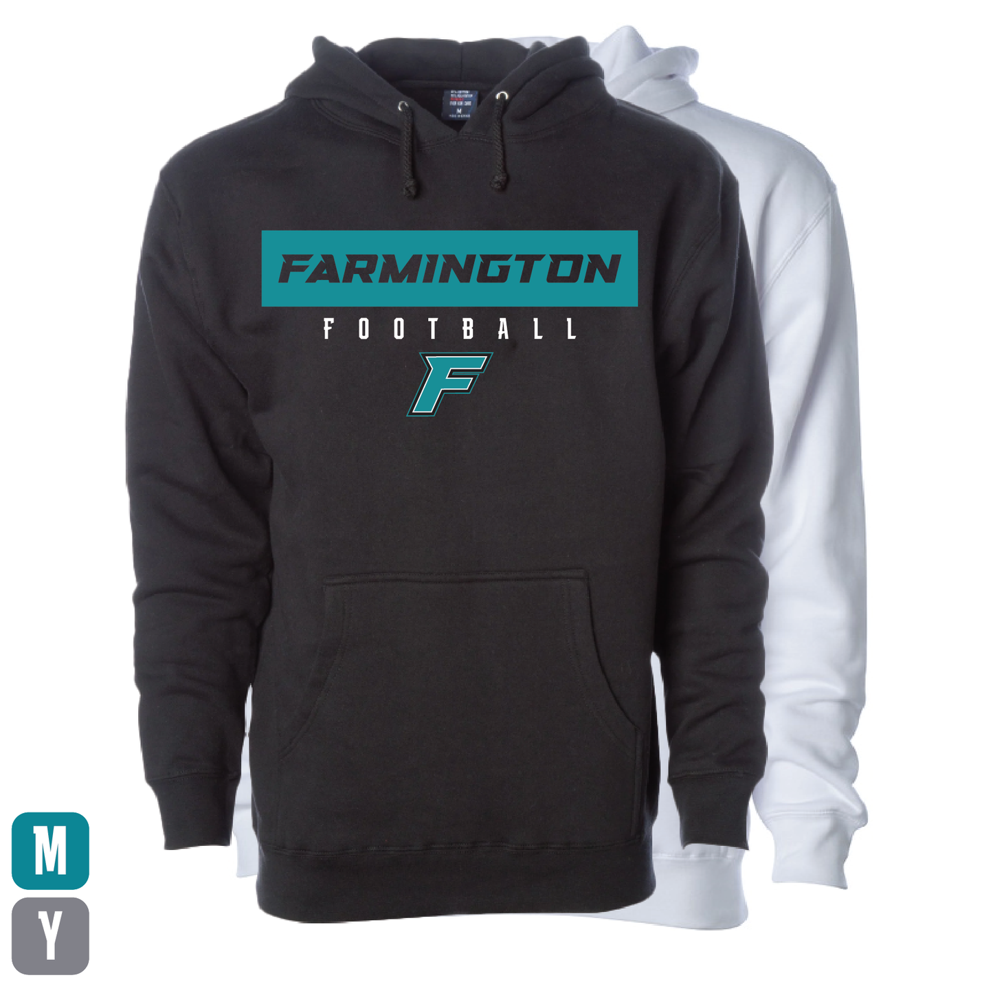 Farmington Football W/F Logo - Adult | Youth Hoodie