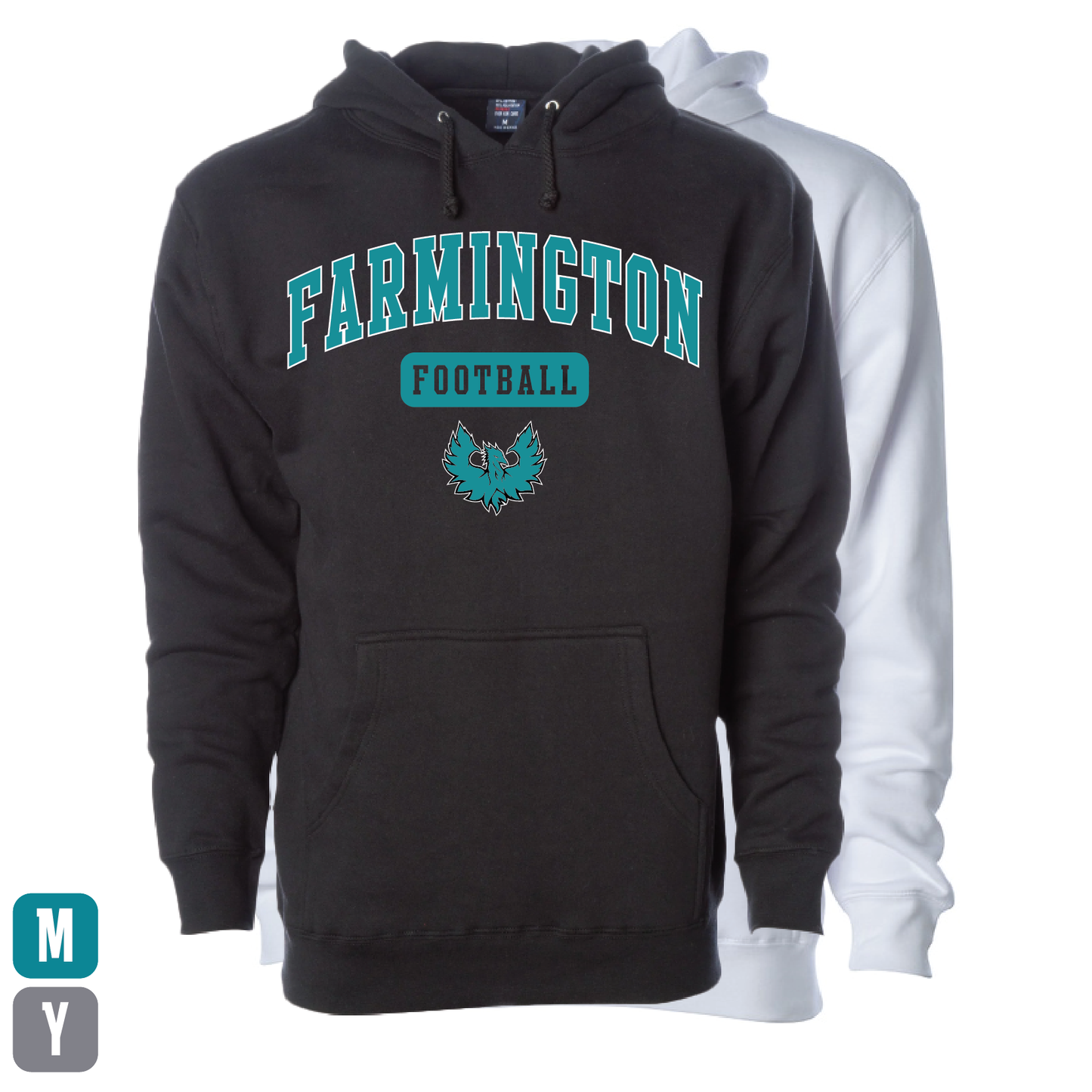 Farmington Football Arch - Adult | Youth Hoodie