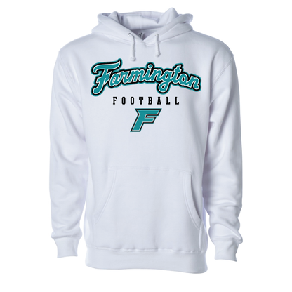 Farmington Football Script W/F Logo - Adult | Youth Hoodie