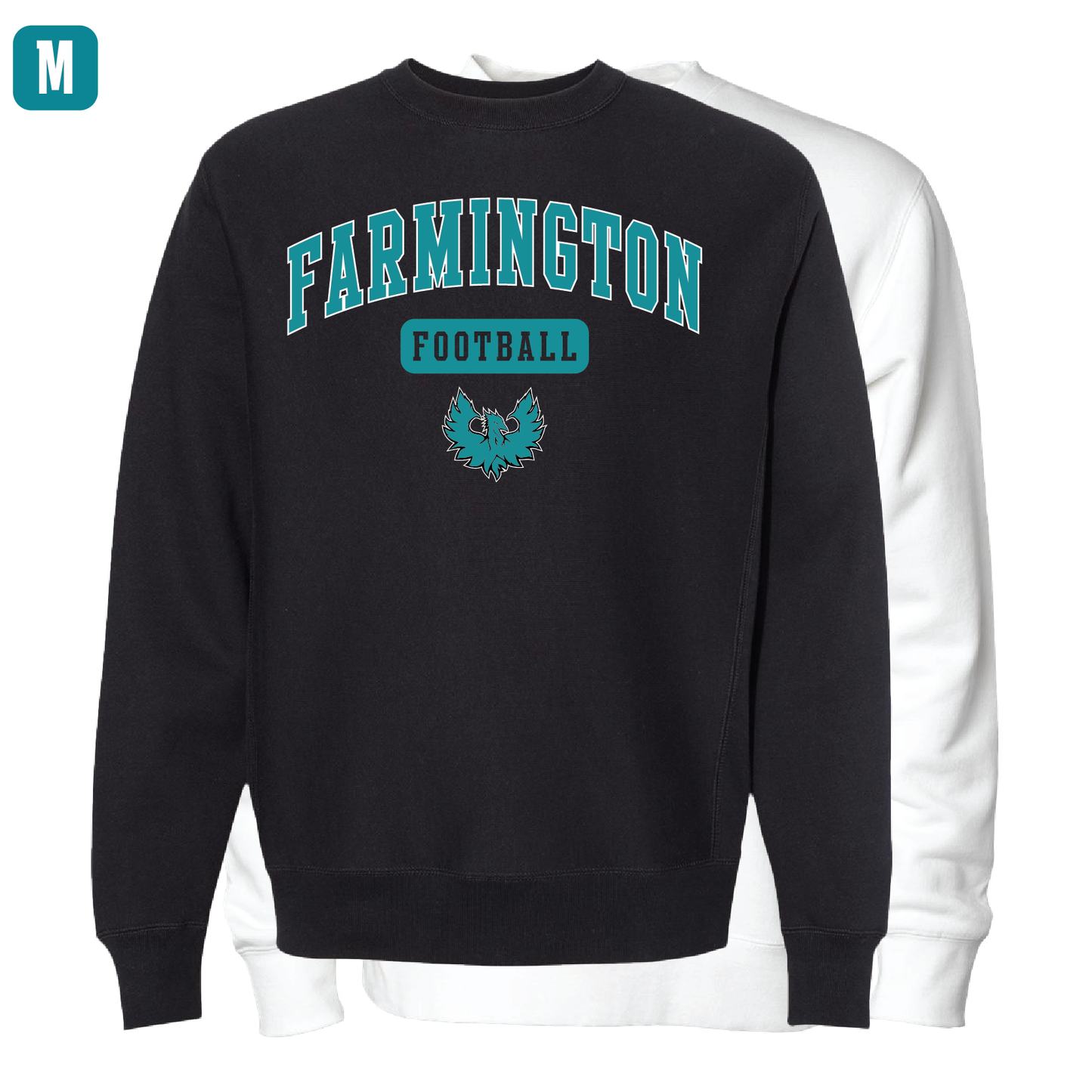 Farmington Football Arch - Adult Crewneck Sweatshirt