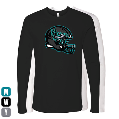 Wings Helmet - Mens | Womens | Youth Long Sleeve T-Shirt