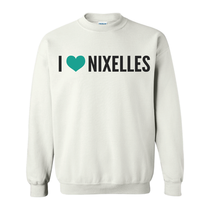 I Heart Nixelles - Adult | Youth Crewneck Sweatshirt